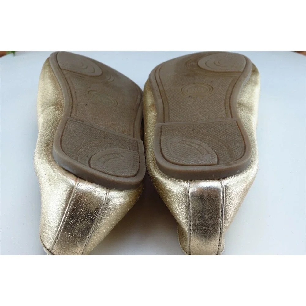 Wonder Nation Youth Girls‎ Shoes Size 1 M Gold Mary Jane Synthetic